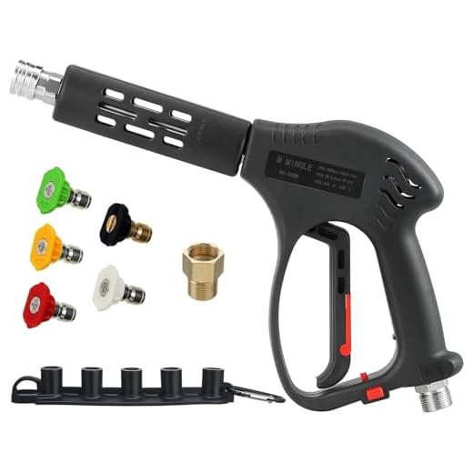 Which pressure washer tip for car M MINGLE High Pressure Washer Gun Kit