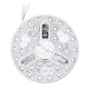 Deckenlüfter LED -Licht Ersatz 15W 3cct Dimmable Retrofit Kit mit Speicherfunktion Universal Aluminiumbasis Kompatibel mit den Meisten Deckenventilatoren und Dimmer (5,3 -Zoll