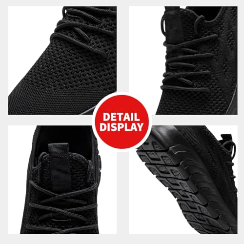 Women's Running Shoes Lightweight Walking Sneakers Tennis Athletic Lace Up Gym Casual Fashion Fitness Sports Soft Sole Mesh Workout Comfortable2