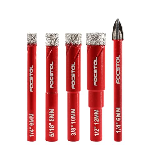 FOCSTOL Diamond Drill Bits Set 4pcs