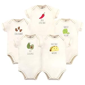 Touched by Nature Unisex Baby Organic Cotton Bodysuits