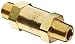 Parker F Series Brass Instrumentation Filter, Inline, 50 Micron, 3/8" NPT Male