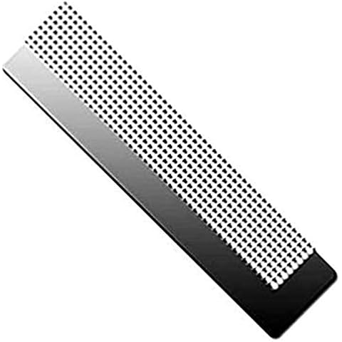 5D Diamond Painting Ruler, DIY Rhinestone Embroidery Stainless Steel Painting Ruler Dot Drill Accessory Tool for Square/Round Drills, Apply to Handmade Full Drill Mosaic Cross Stitch Cover