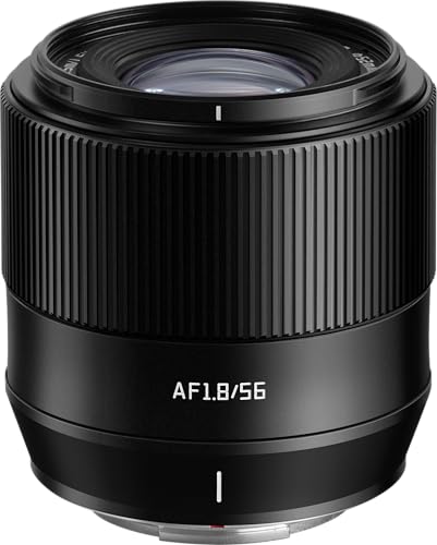 TTArtisan 56mm F1.8 APS-C AF ����a �\�t�g�{�[�P���I�[�g�t�H�[�J�X�J���������Y (E �}�E���g �u���b�N)