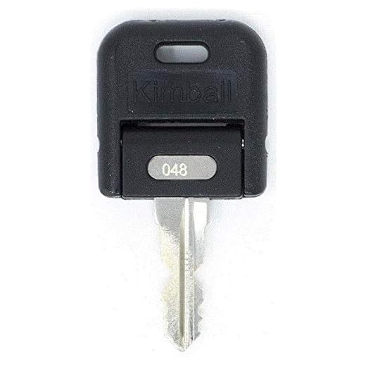 Kimball Office 048 [Double Sided] Replacement Keys: 2 Keys