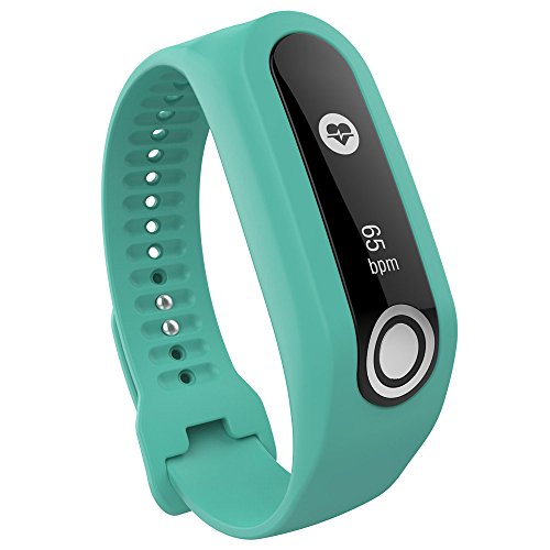 Preisvergleich Produktbild Skryo_ Uhren&Uhrenarmbänder Skryo Ersatz Silikonband für Tomtom Cardio Activity Tracker (Grün)