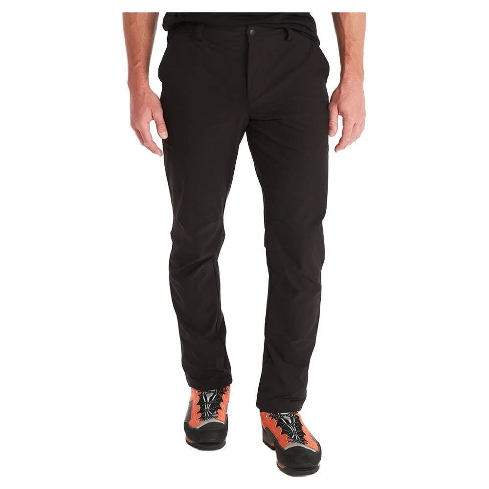 Marmot Men's Scree Pant, Softshell Trekking Pants, Breathable Outdoor Trousers, Water Repellent Hiking Pants, Black, 36