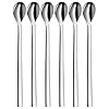 WMF Nuova 1291406046 Longdrinklepel 6-delig, 22 cm, Cromargan®, Vaatwasmachinebestendig, Geschenkverpakking