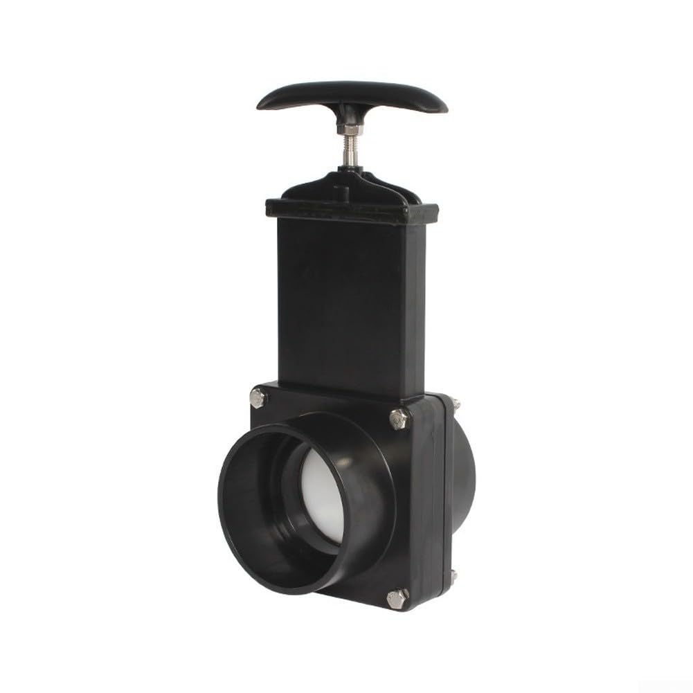 RV Valvola di scarico per acque reflue, 50 mm, in plastica ABS robusta (valvola di scarico da 75 mm) | Materiale ABS stabile, resistente alla corrosione, peso leggero, ideale per serbatoi d'acqua grigia, lunga durata
