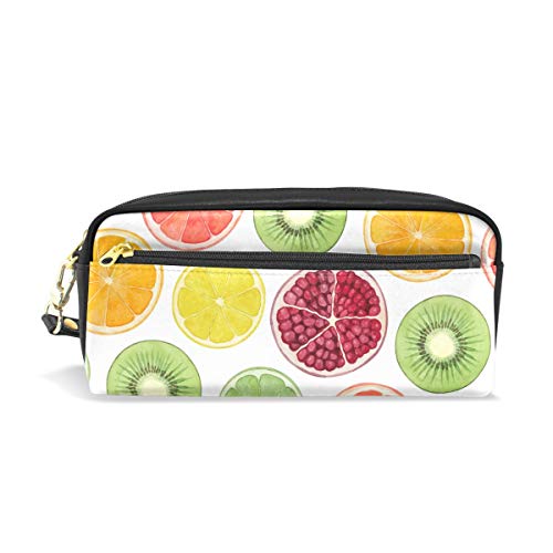 Preisvergleich Produktbild Bonipe Federmäppchen, bunt, Obst-Orange / Zitronengelb