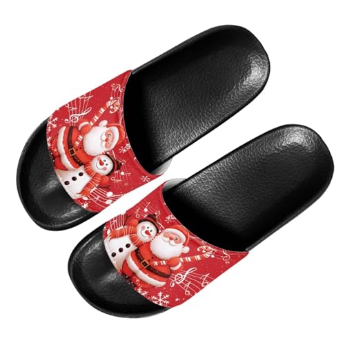 Image of Open Toe Slippers for Women Rubber Slides Womens Sandal Slippers