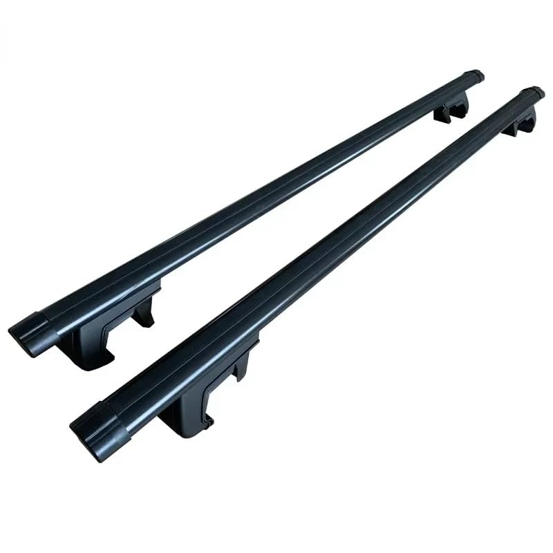Portaequipajes de techo barra transversal de aluminio con barras de techo cerradura