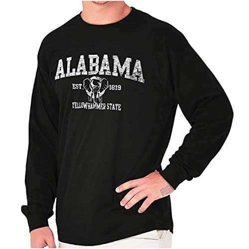 Classic Teaze Alabama Yellow Hammer Elephant Pride Long Sleeve Tshirt Men Women #TOP3