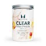 Myprotein Clear Whey Splash Protein Powder – Raspberry & Lemon | 20g Protein Per Serving | Low Calorie, Zero Sugar Clear Protein Drink | Refreshing Protein Juice – 15 Servings, 390g