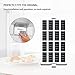 BELVITA Refrigerator Air Filter Compatible W10311524 AIR1 Fits Whirlpool Maytag KitchenAid and JennAir, 3 Pack, 3 Count (Pack of 1)