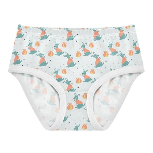 Girls' Underwear Cute Animal Balls Cotton Stretch Comfort Toddler Panties