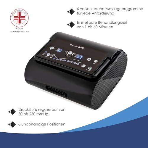 Foto von DinamicaMed® Digitale PREMIUM Compact 8 Pressotherapie mit Hose für Beine, Gesäß und Bauch