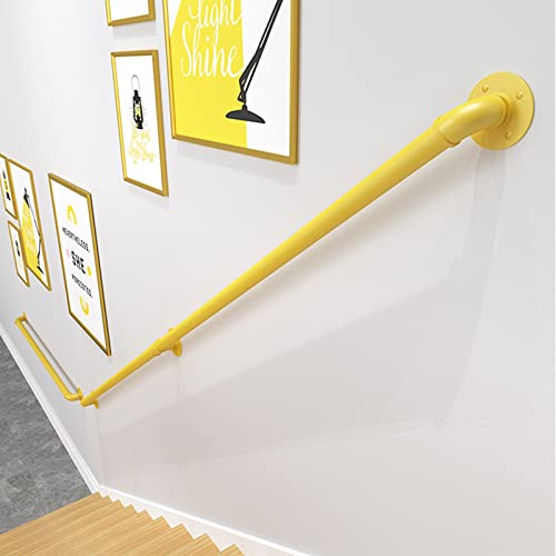 Main courante escalier moderne blanche 80cm rampe escalier murale