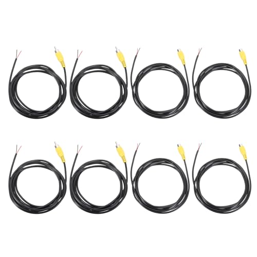 Cable de altavoz RCA a cable desnudo 22 AWG adaptador de conector de audio para amplificador