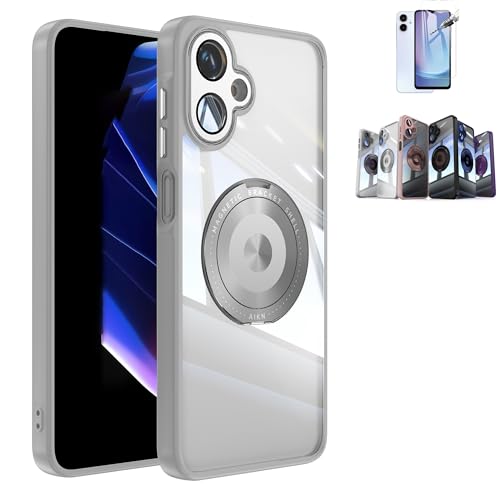 CAVAJP for Galaxy A25 5G SC-53F/SCG33 A25E �����^�X�^�C���b�V�� 6.7�C���` - �K���X�L���[�u�v�����i�[1�� + �L�����[�P�[�X1�A�ϏՌ��x���g�����O�A360°��]�u���P�b�g�A�J�����v���e�N�^�[�A6�̃X�^�C