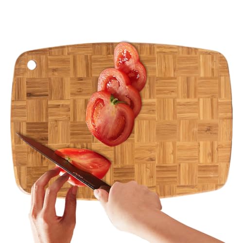 Tabla de cortar de madera orgánica para cocina y elegante presentación de embutidos 2