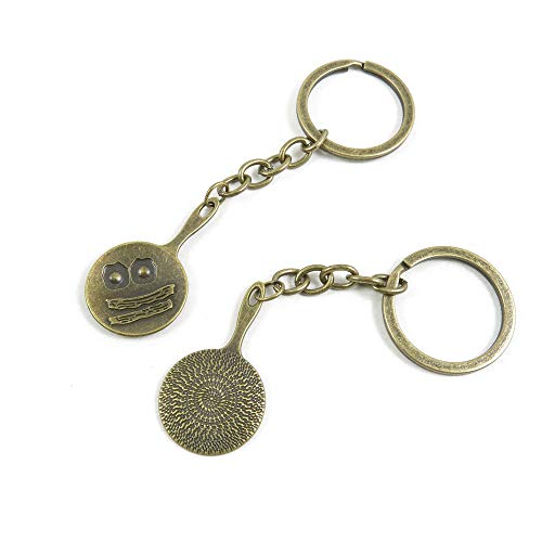 Preisvergleich Produktbild Schlüsselanhänger, antiker Bronze, 100 Stück