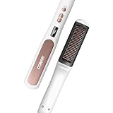 Conair BC700C Double Ceramic Heated Straight Brush, Smooth and Shine, Hair styler