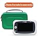LTGEM Hard Case for Leapfrog LeapPad Ultimate Ready for School Tablet - Travel Protective Carrying Storage Bag (Green)