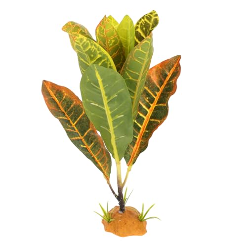 SUPVOX Turtle Tank Fake Plant Reptile Terrarium Decor Lifelike Aquarium Landscaping Plant