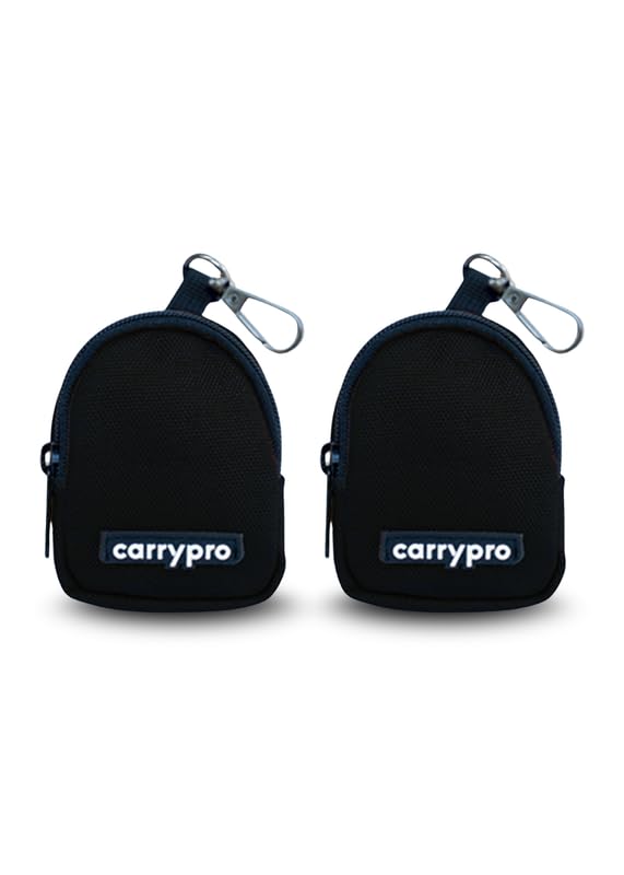PRO Coin Pouch with Zipper for Multipurpose Usage for Adults and Kids, Medium Size, Pack of 2 (Black)-image-21