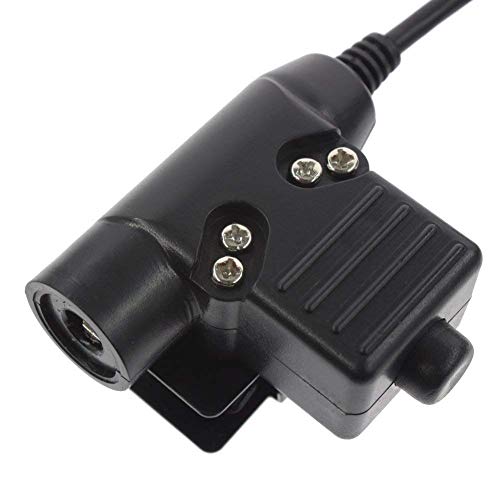 U94 PTT ArmorMason militar compatible con Peltor Comtac y Yaesu 4