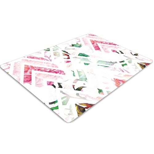Tapis de sol protège-sol imperméable durable à motif chevrons - 2