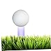 BRIGHTFUFU 5Pcs Rubber Golf Tees Flexible Golf Ball Holders Practical Stands Purple Soft Rubber Training Accessories for Consistent Swing and Improved Accuracy