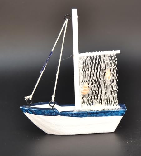 Z&H Flagge – Miniatur-Schiff, Boot, maritimes Design, Badzubehör, 13 x 11 cm