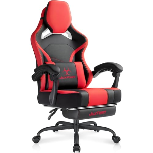 Big and Tall Gaming Chair with Massage and Pocket Spring...