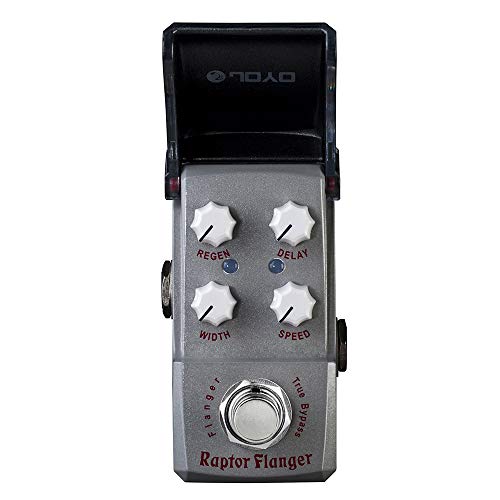 Joyo Flanger Mini Pedal For Electric Guitar Effect - True Bypass Ironman Series (Raptor Flanger Jf-327) #TOP3