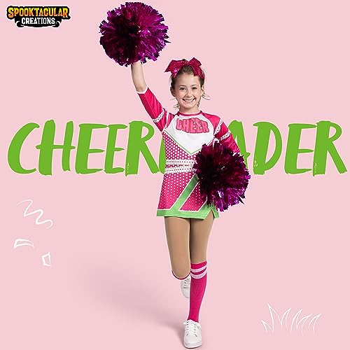 Disfraz Zombie Cheerleader para Niñas Talla Grande miniatura 2