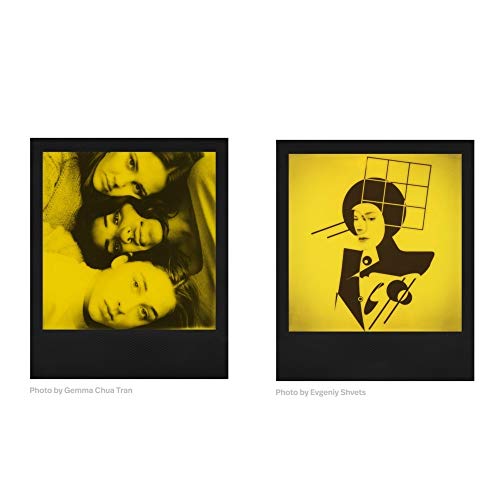 Image of Polaroid 600 Black & Yellow Film - Duochrome Edition (8 Photos) (6022)