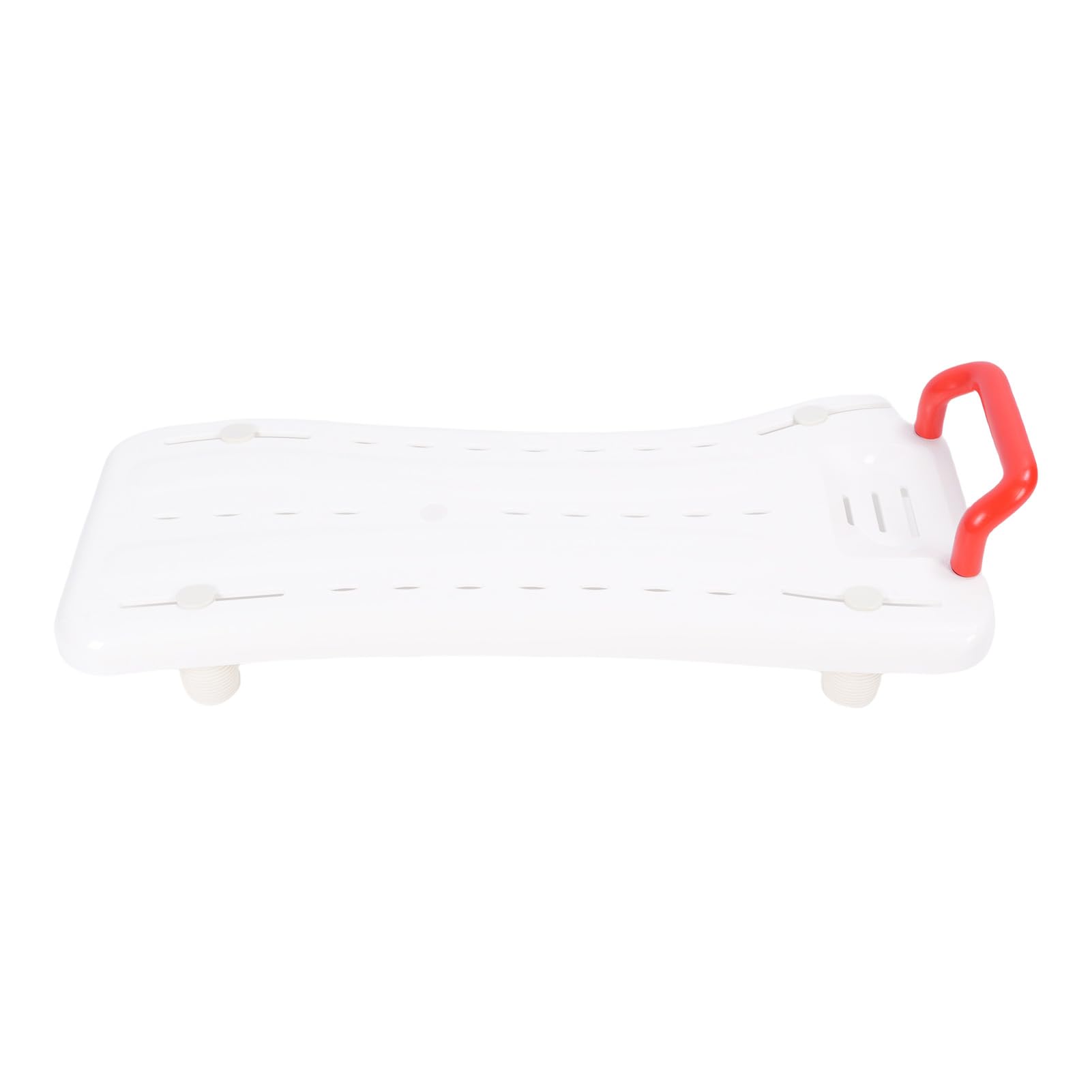 Generic Ławka do Wanny Antypoślizgowa, Solidna, Obrotowa o 360 Stopni Ławka Prysznicowa z Uchwytem do łazienki z Tworzywa Sztucznego 75,5 X 34,5 Cm