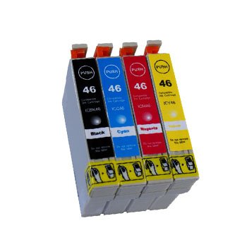 Amazon.co.jp: EPSON エプソン IC4CL46 4色(BK/C/M/Y)マルチパック