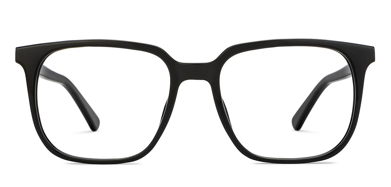 LENSKART BLU | Zero Power Blue Cut Computer Glasses | Anti Glare, Lightweight & Blocks Harmful Rays | UV Protection Specs | Black | Men & Women | Large | LB E16063 (B0CBL5R877) Amazon Price History, Amazon Price Tracker