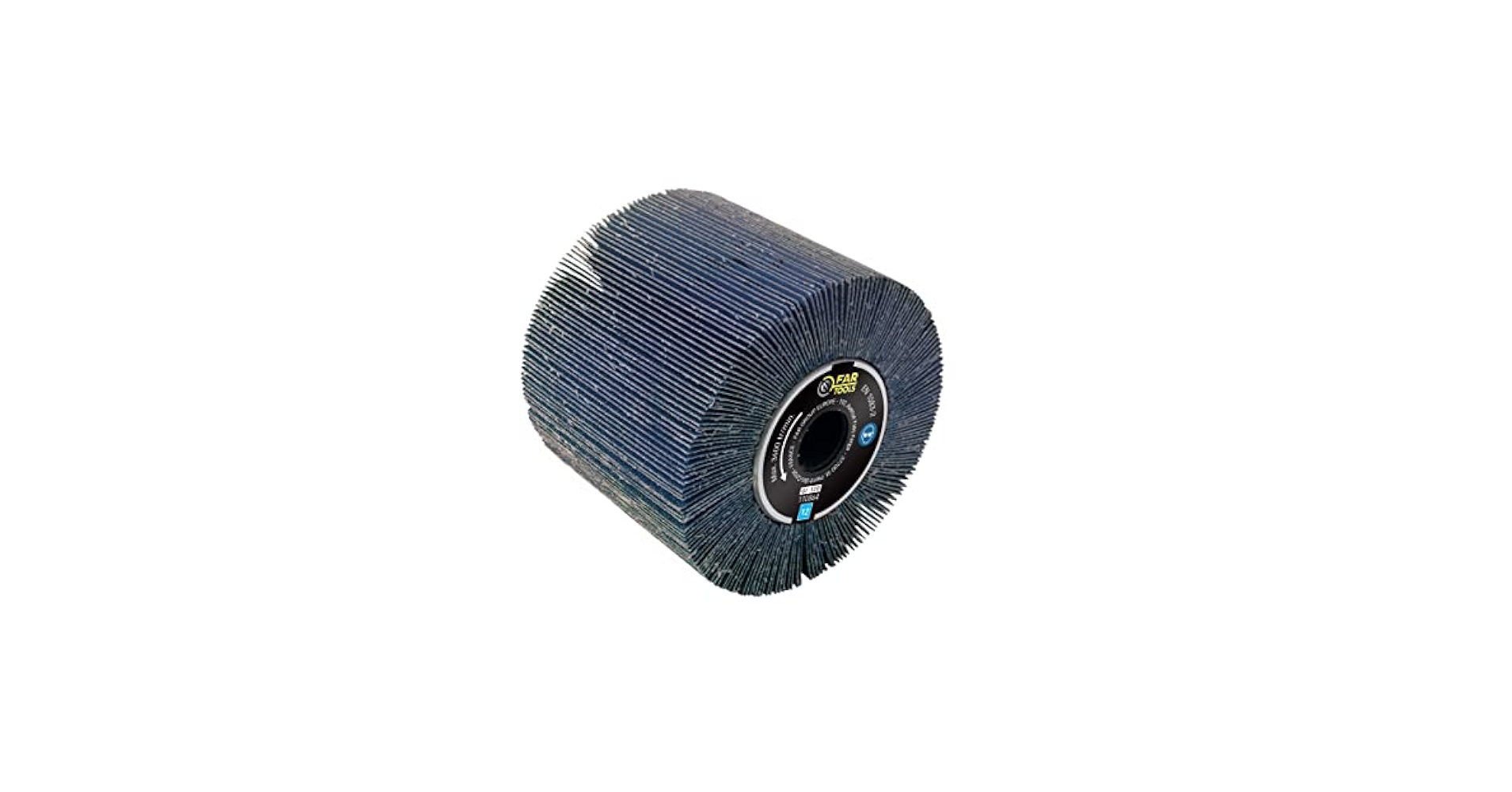 Spazzola A Lamelle Fartools Per Rinnovatore - Diametro 120mm, Alesaggio 20mm