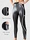 SEAUR Slim Fit Herren Klassisch PU Faux Leder Sexy Unterwäsche Reizwäsche Meggings Wetlook Enganliegend Hose für Party Disco Kostüm