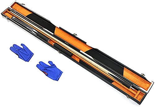 Set taco de billar 57 pulgadas con funda y punta 9.0-10 mm miniatura 4