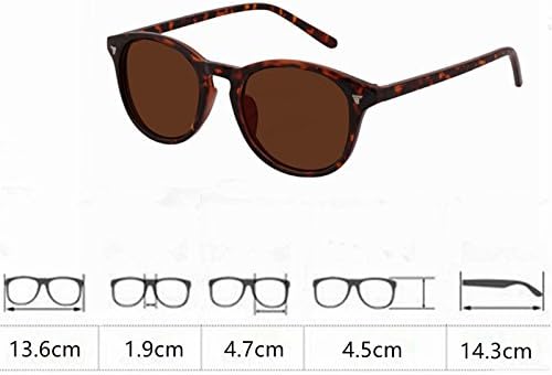 Myopia Nearsighted Glasses -0.50 to -6.00 Stylish Tinted Brown Polarized Sunglasses for Men Women Black or Tortoise Frame (-1.00, Tortoise) - Image 4