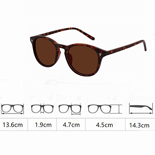 Myopia Nearsighted Glasses -0.50 to -6.00 Stylish Tinted Brown Polarized Sunglasses for Men Women Black or Tortoise Frame (-2.00, Tortoise)4