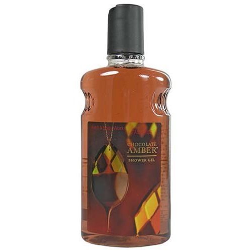 Bath & Body Works Pleasures Chocolate Amber Shower Gel 10 oz