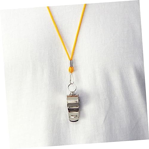 5 silbatos deportivos con cordón para emergencia miniatura 2