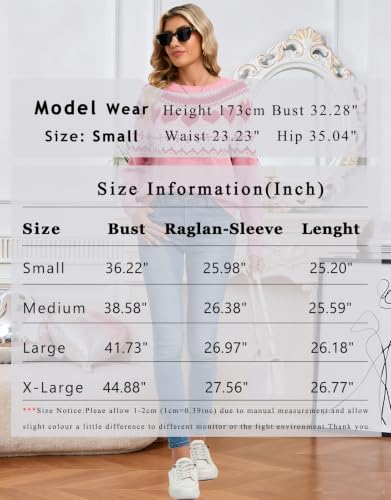 Image of Womens Halloween Knit Sweaters Long Sleeve Crew Neck Fair Isle Pullover