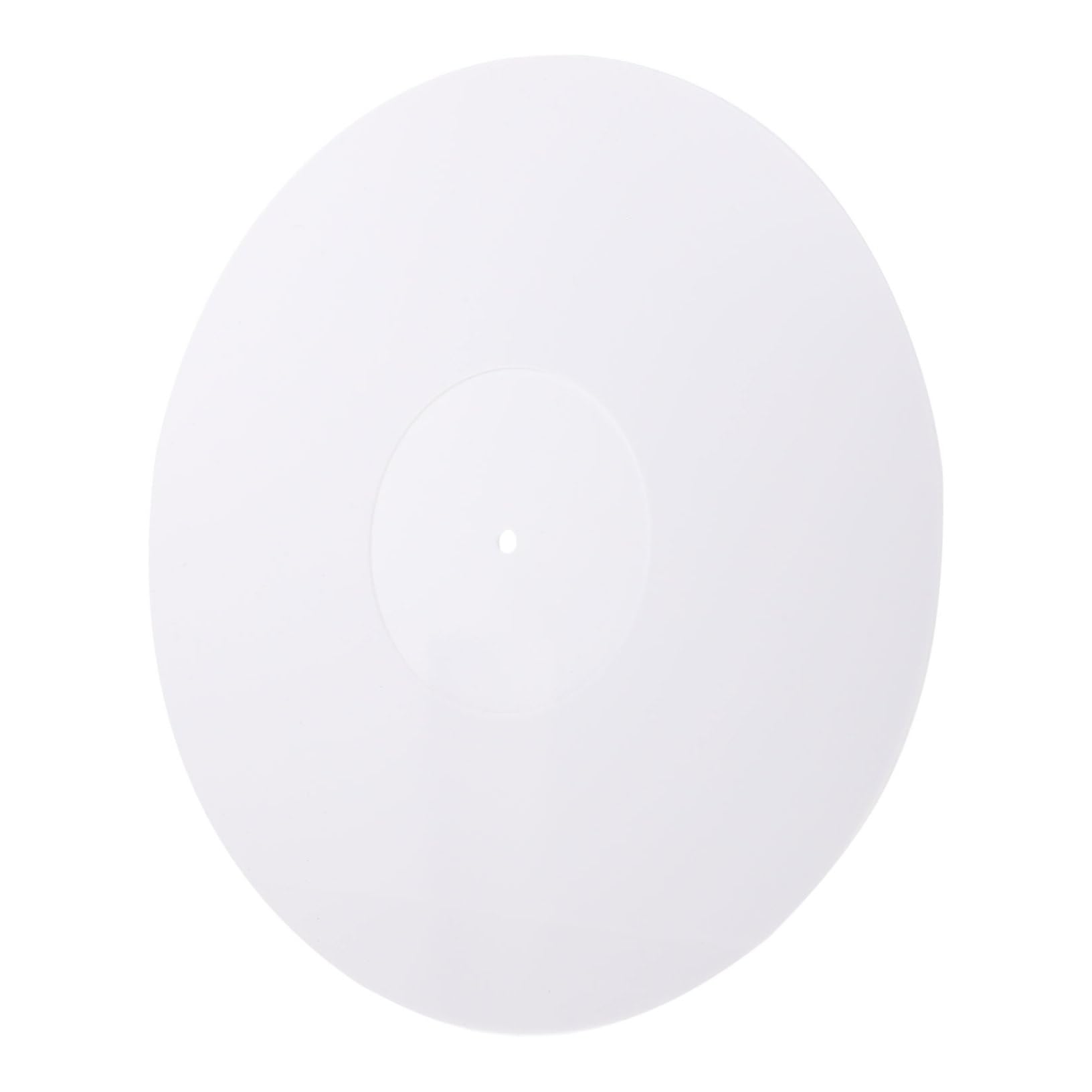 1 Pz Tappetino Acrilico per Dischi Accessorio Protettivo per Turntable Antistatico e Compatibile con Piatto Girevole